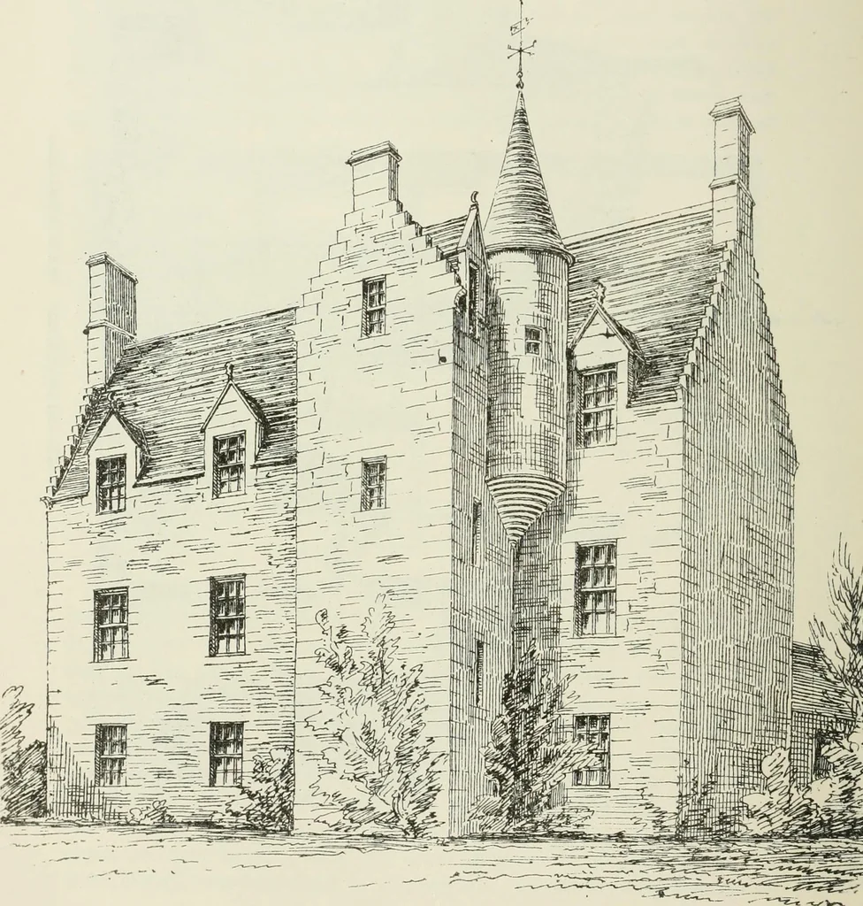 An illustration from The castellated and domestic architecture of Scotland, from the twelfth to the eighteenth century, 1887, leaf 103