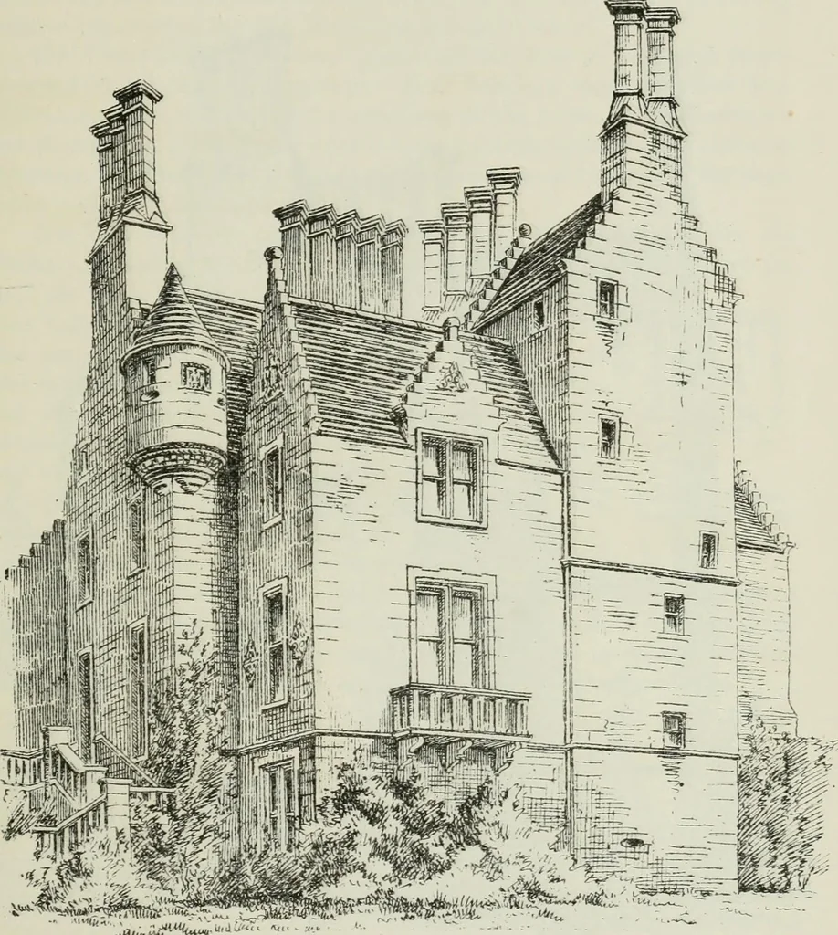 An illustration from The castellated and domestic architecture of Scotland, from the twelfth to the eighteenth century, 1887, leaf 106