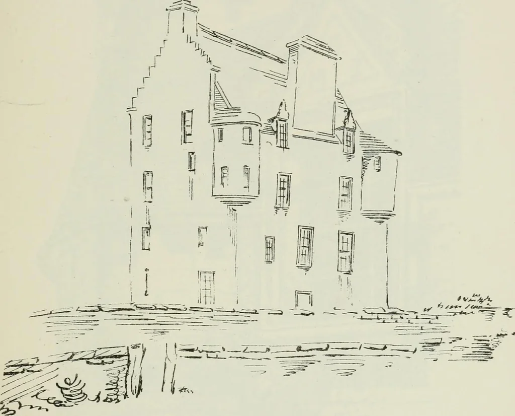 An illustration from The castellated and domestic architecture of Scotland, from the twelfth to the eighteenth century, 1887, leaf 110