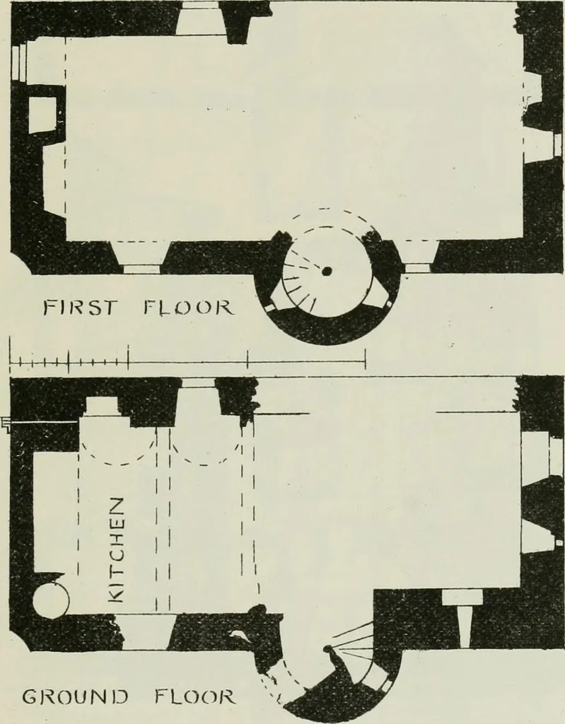 An illustration from The castellated and domestic architecture of Scotland, from the twelfth to the eighteenth century, 1887, leaf 112
