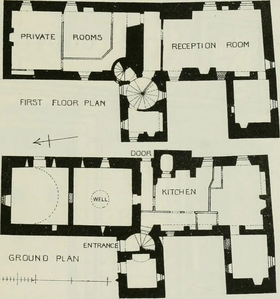 An illustration from The castellated and domestic architecture of Scotland, from the twelfth to the eighteenth century, 1887, leaf 114