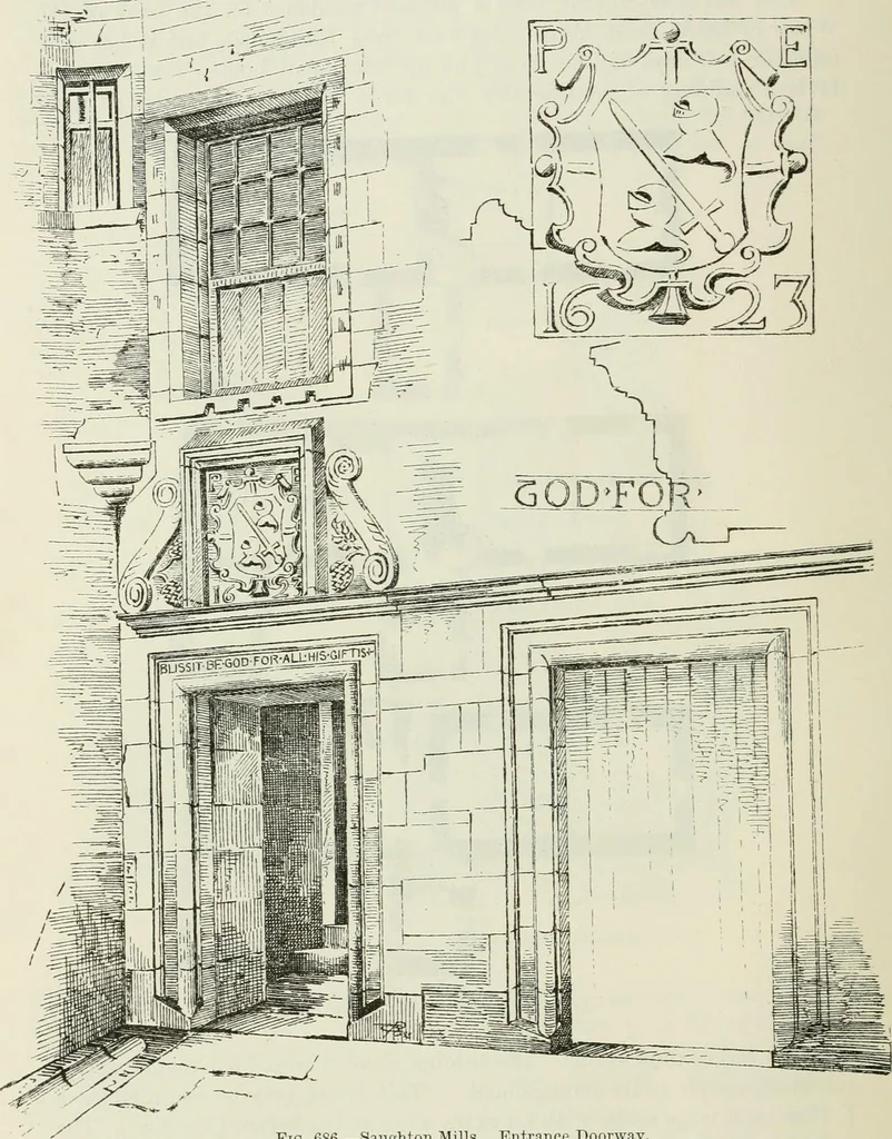 An illustration from The castellated and domestic architecture of Scotland, from the twelfth to the eighteenth century, 1887, leaf 115