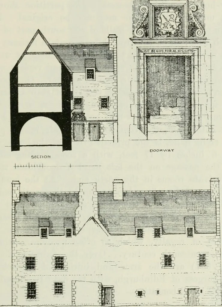 An illustration from The castellated and domestic architecture of Scotland, from the twelfth to the eighteenth century, 1887, leaf 116