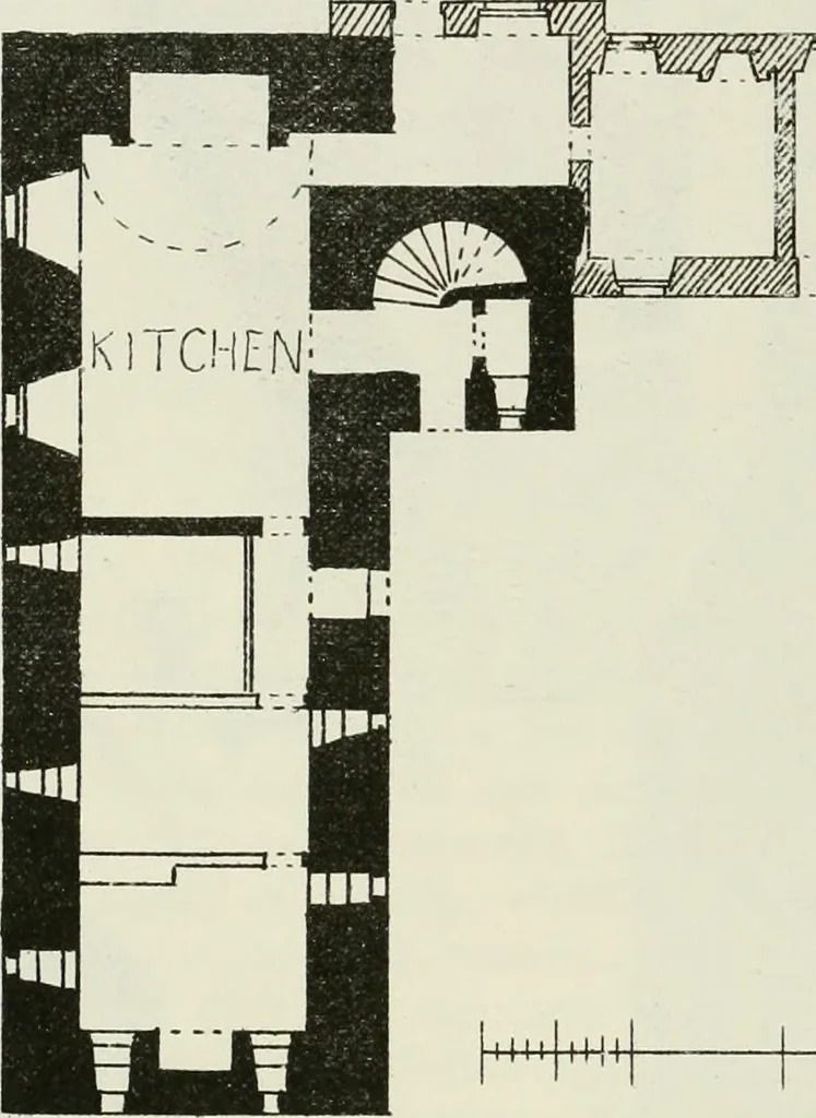 An illustration from The castellated and domestic architecture of Scotland, from the twelfth to the eighteenth century, 1887, leaf 119