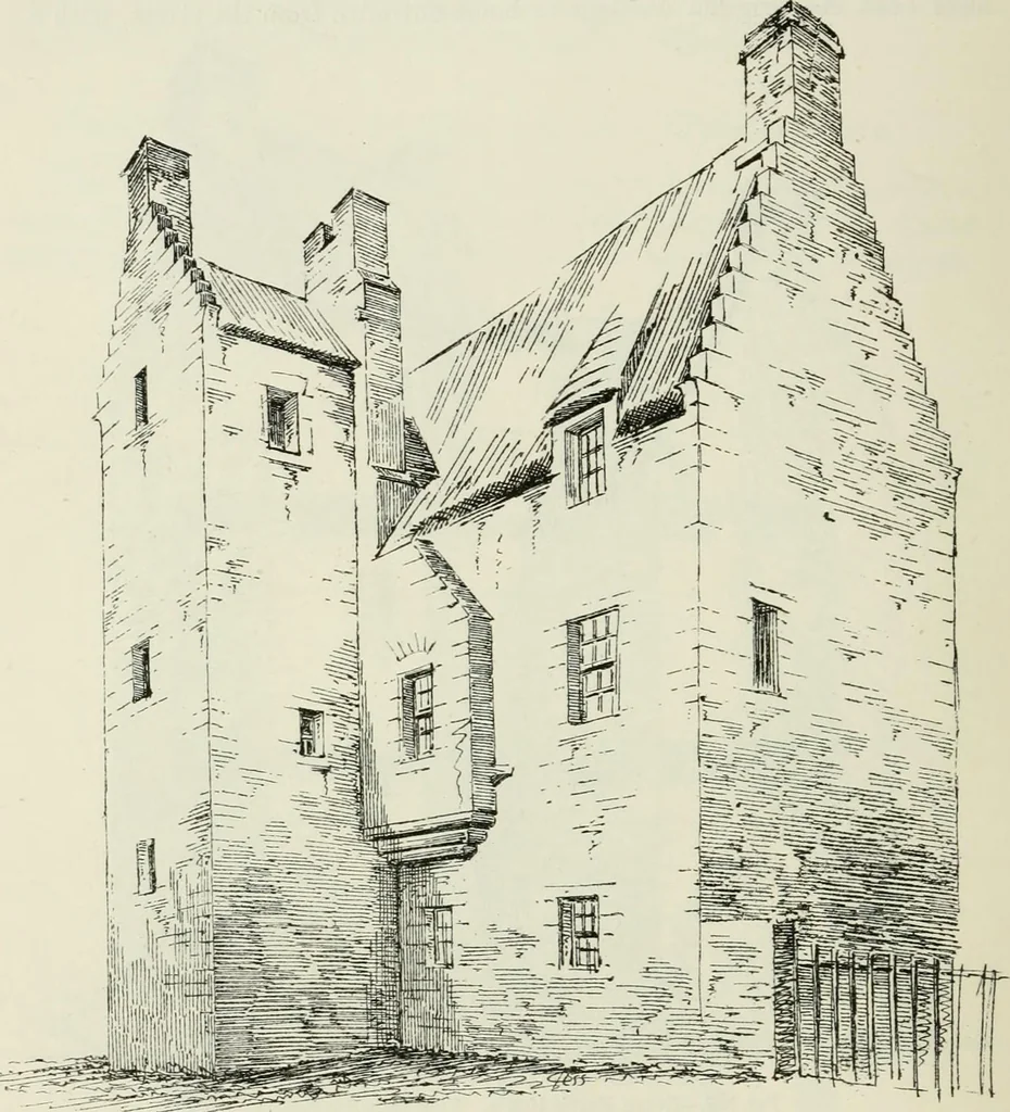 An illustration from The castellated and domestic architecture of Scotland, from the twelfth to the eighteenth century, 1887, leaf 131