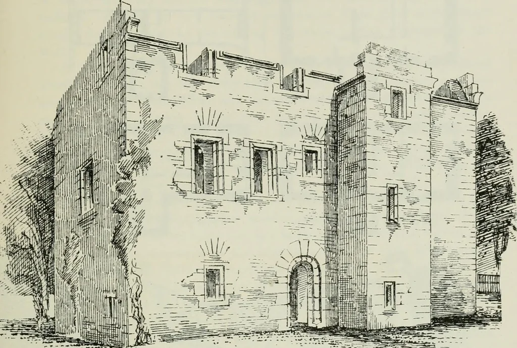 An illustration from The castellated and domestic architecture of Scotland, from the twelfth to the eighteenth century, 1887, leaf 134