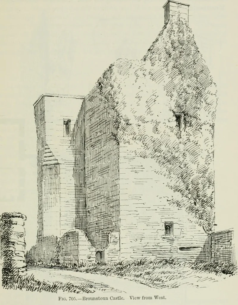 An illustration from The castellated and domestic architecture of Scotland, from the twelfth to the eighteenth century, 1887, leaf 138