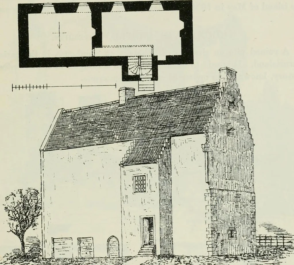 An illustration from The castellated and domestic architecture of Scotland, from the twelfth to the eighteenth century, 1887, leaf 142