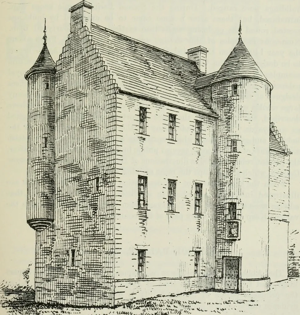 An illustration from The castellated and domestic architecture of Scotland, from the twelfth to the eighteenth century, 1887, leaf 146