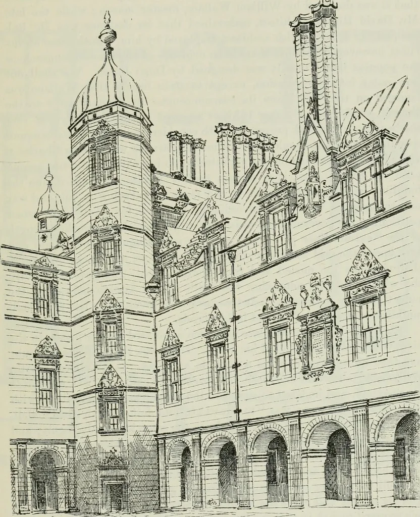 An illustration from The castellated and domestic architecture of Scotland, from the twelfth to the eighteenth century, 1887, leaf 160