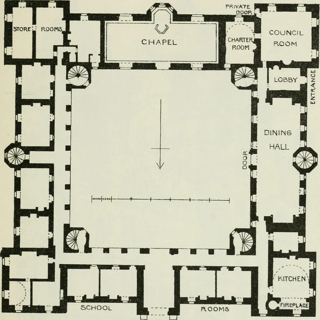 An illustration from The castellated and domestic architecture of Scotland, from the twelfth to the eighteenth century, 1887, leaf 162