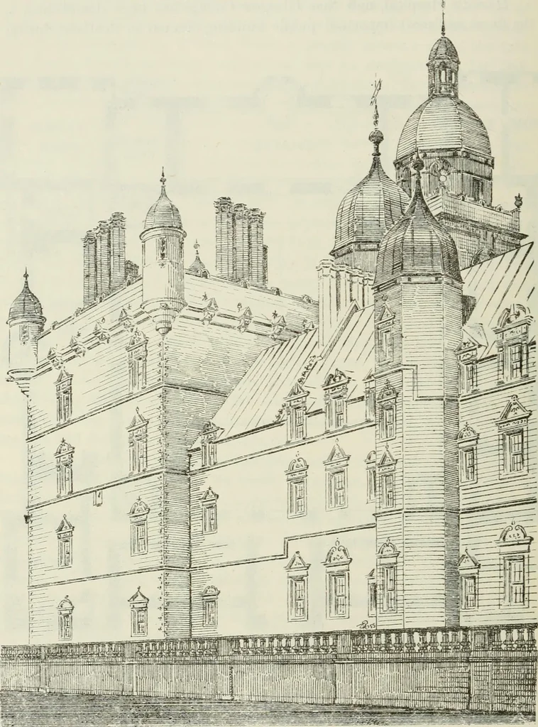 An illustration from The castellated and domestic architecture of Scotland, from the twelfth to the eighteenth century, 1887, leaf 163