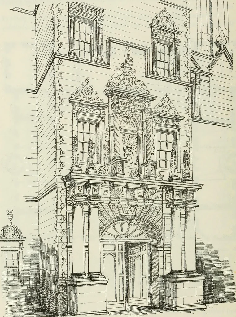 An illustration from The castellated and domestic architecture of Scotland, from the twelfth to the eighteenth century, 1887, leaf 167