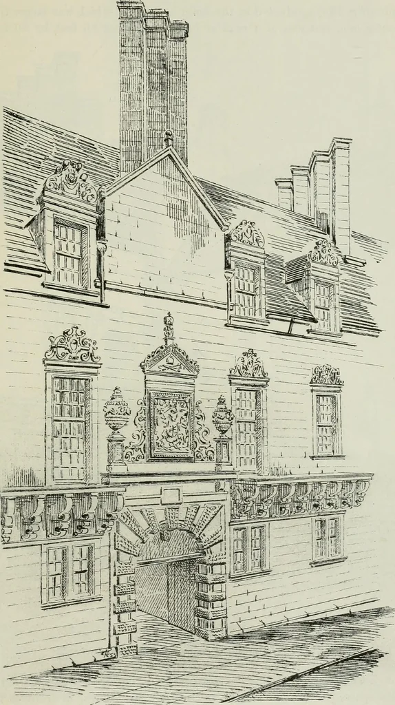 An illustration from The castellated and domestic architecture of Scotland, from the twelfth to the eighteenth century, 1887, leaf 174