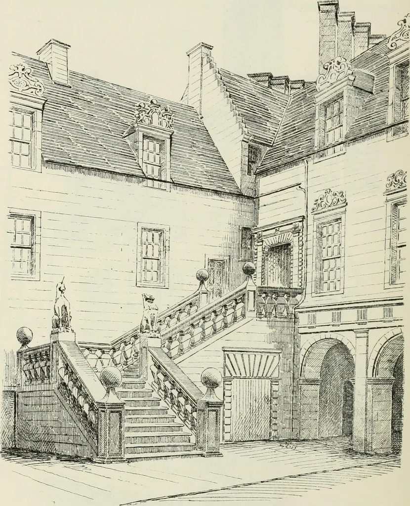 An illustration from The castellated and domestic architecture of Scotland, from the twelfth to the eighteenth century, 1887, leaf 175
