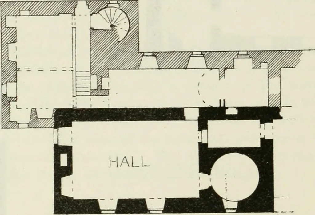 An illustration from The castellated and domestic architecture of Scotland, from the twelfth to the eighteenth century, 1887, leaf 183