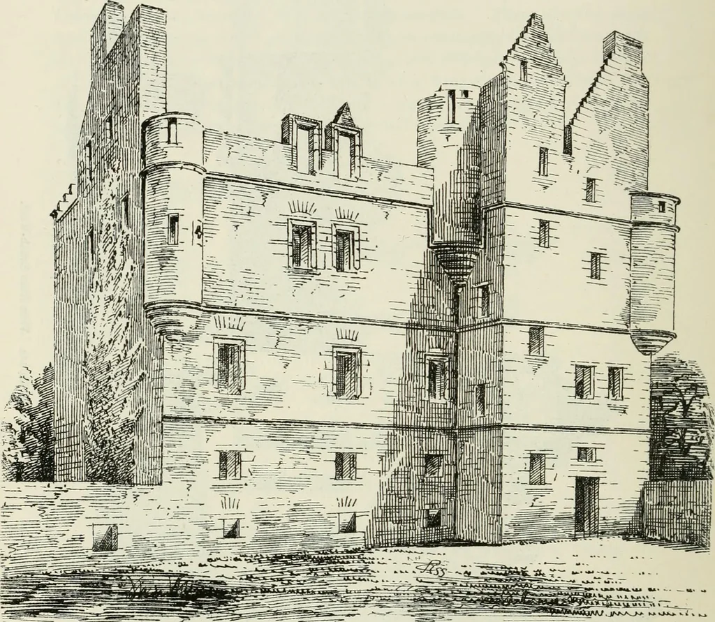 An illustration from The castellated and domestic architecture of Scotland, from the twelfth to the eighteenth century, 1887, leaf 185