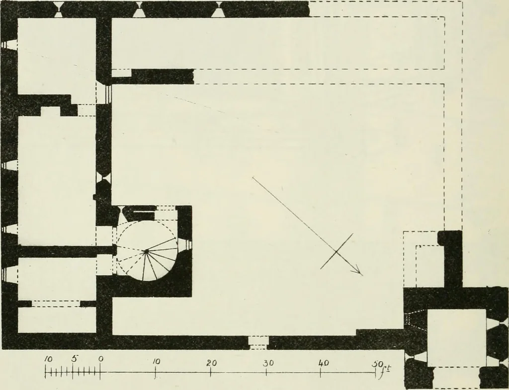 An illustration from The castellated and domestic architecture of Scotland, from the twelfth to the eighteenth century, 1887, leaf 187