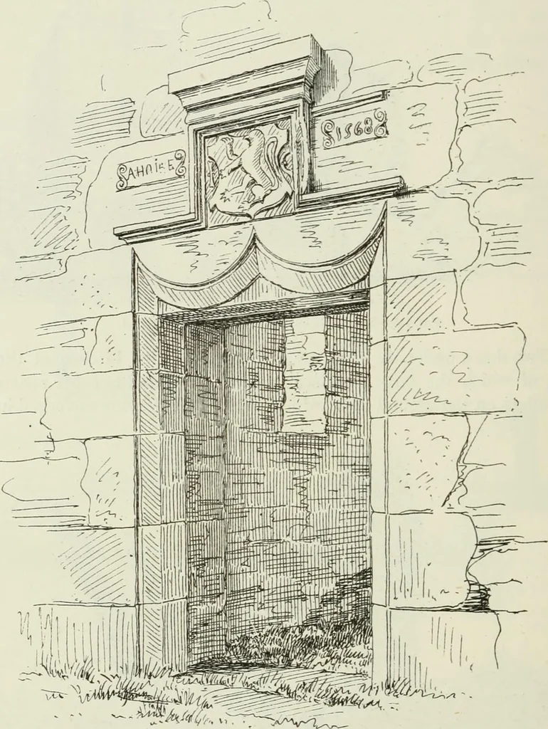 An illustration from The castellated and domestic architecture of Scotland, from the twelfth to the eighteenth century, 1887, leaf 189