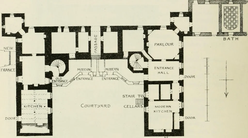 An illustration from The castellated and domestic architecture of Scotland, from the twelfth to the eighteenth century, 1887, leaf 195