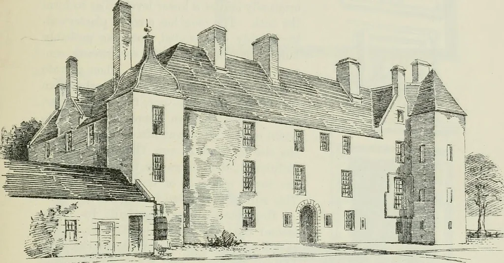 An illustration from The castellated and domestic architecture of Scotland, from the twelfth to the eighteenth century, 1887, leaf 196