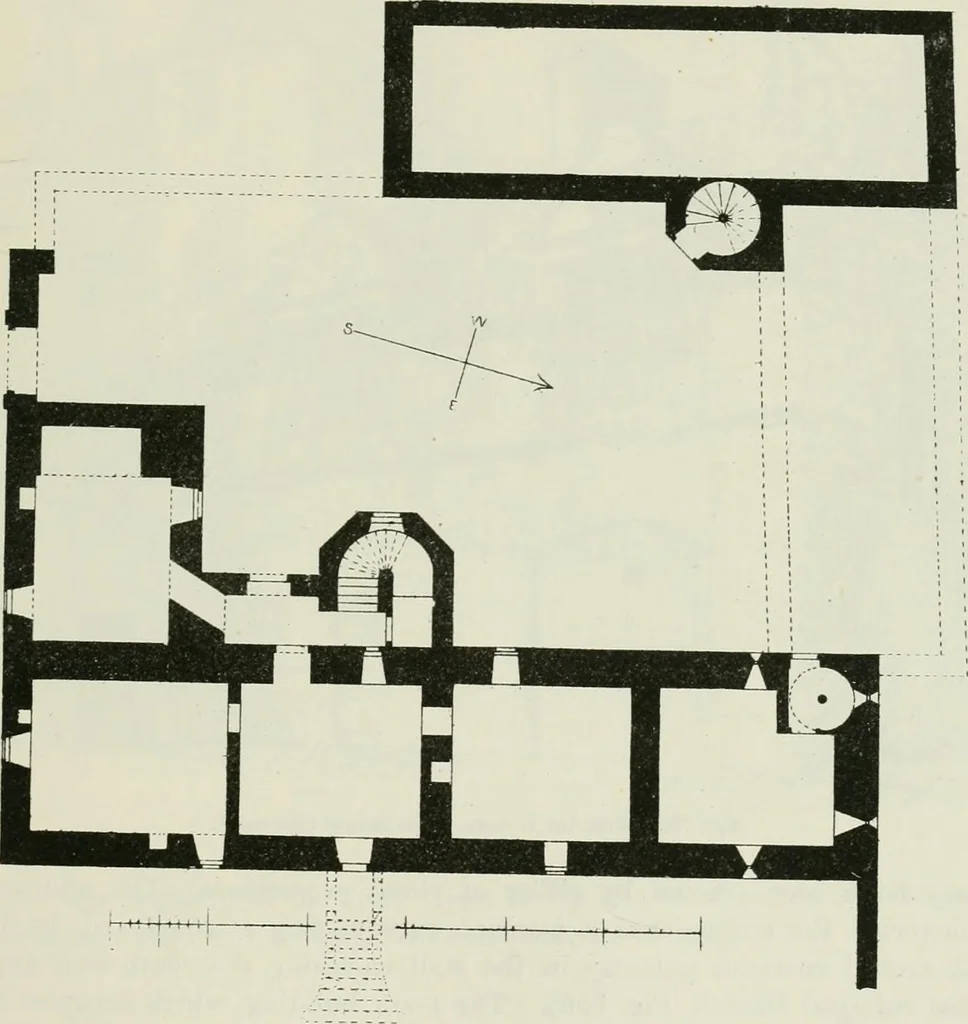 An illustration from The castellated and domestic architecture of Scotland, from the twelfth to the eighteenth century, 1887, leaf 198