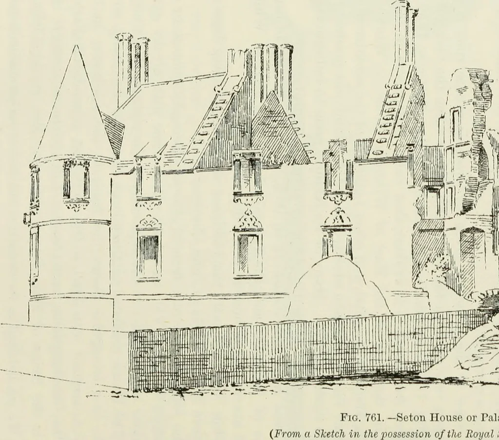 An illustration from The castellated and domestic architecture of Scotland, from the twelfth to the eighteenth century, 1887, leaf 205