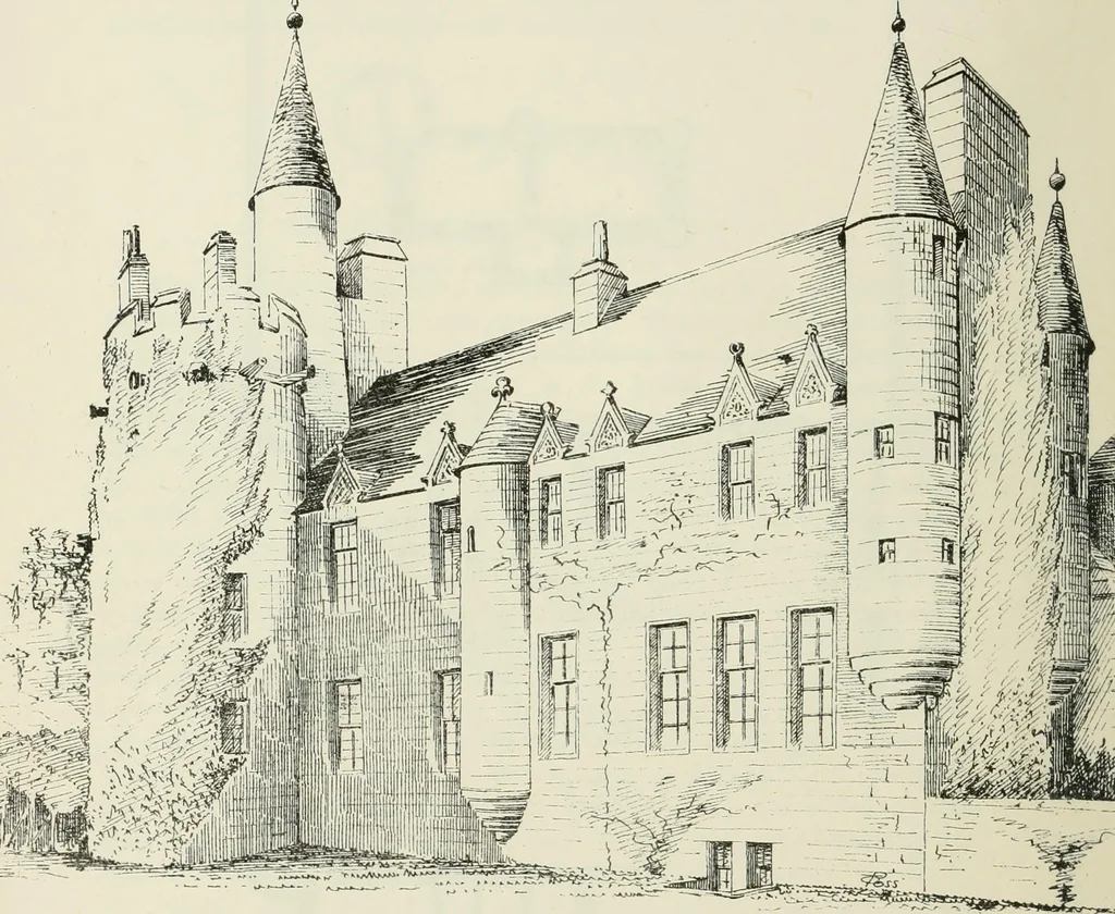 An illustration from The castellated and domestic architecture of Scotland, from the twelfth to the eighteenth century, 1887, leaf 21