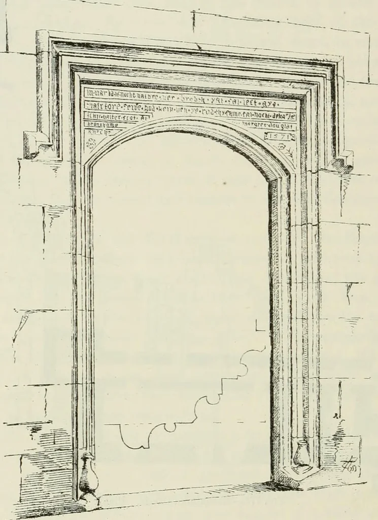 An illustration from The castellated and domestic architecture of Scotland, from the twelfth to the eighteenth century, 1887, leaf 219
