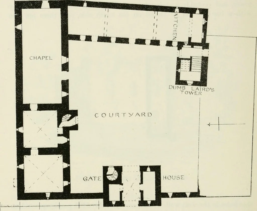 An illustration from The castellated and domestic architecture of Scotland, from the twelfth to the eighteenth century, 1887, leaf 229