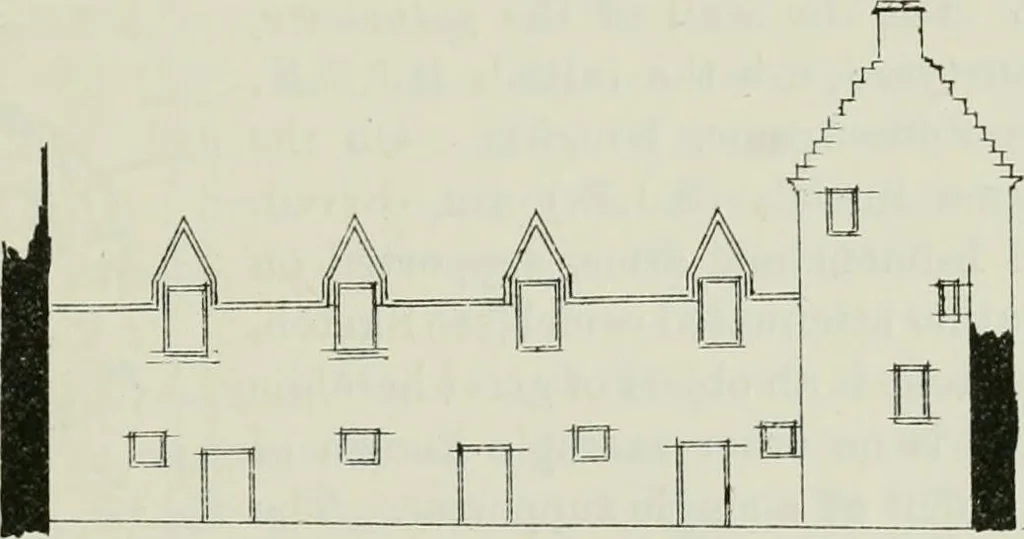 An illustration from The castellated and domestic architecture of Scotland, from the twelfth to the eighteenth century, 1887, leaf 232