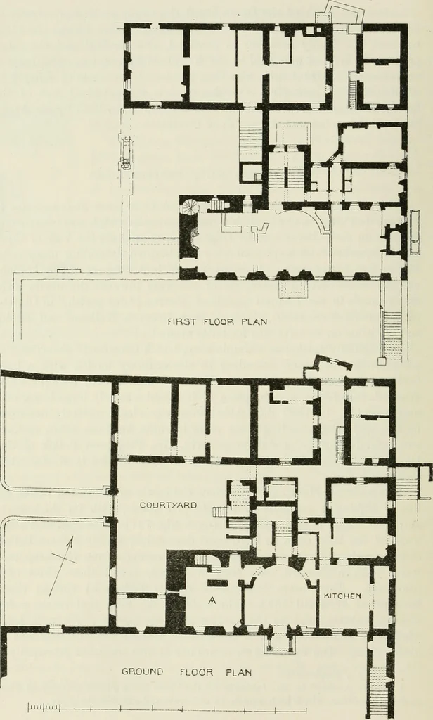 An illustration from The castellated and domestic architecture of Scotland, from the twelfth to the eighteenth century, 1887, leaf 235