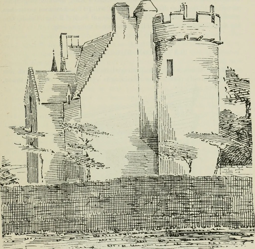 An illustration from The castellated and domestic architecture of Scotland, from the twelfth to the eighteenth century, 1887, leaf 24
