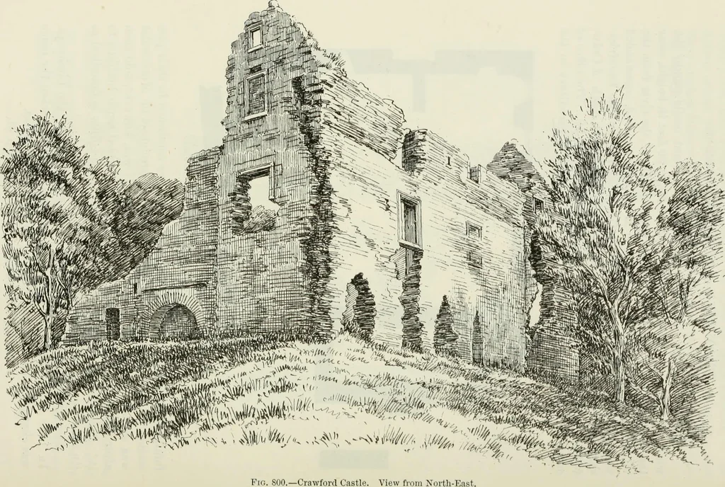 An illustration from The castellated and domestic architecture of Scotland, from the twelfth to the eighteenth century, 1887, leaf 243