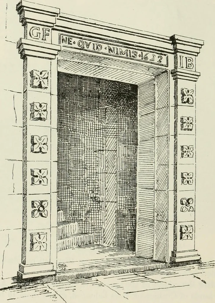 An illustration from The castellated and domestic architecture of Scotland, from the twelfth to the eighteenth century, 1887, leaf 25