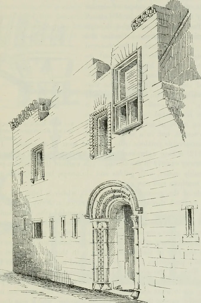 An illustration from The castellated and domestic architecture of Scotland, from the twelfth to the eighteenth century, 1887, leaf 252