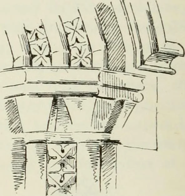An illustration from The castellated and domestic architecture of Scotland, from the twelfth to the eighteenth century, 1887, leaf 253