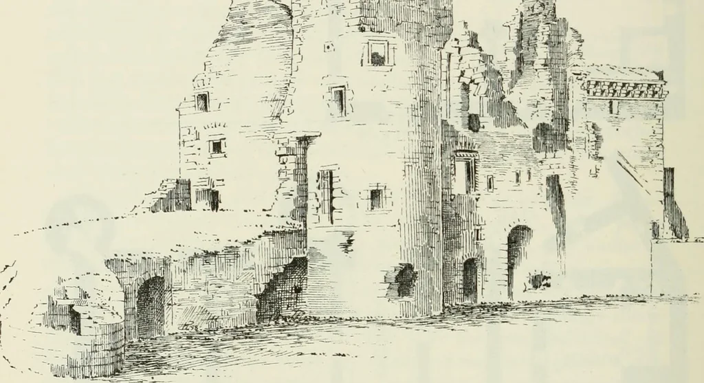 An illustration from The castellated and domestic architecture of Scotland, from the twelfth to the eighteenth century, 1887, leaf 255