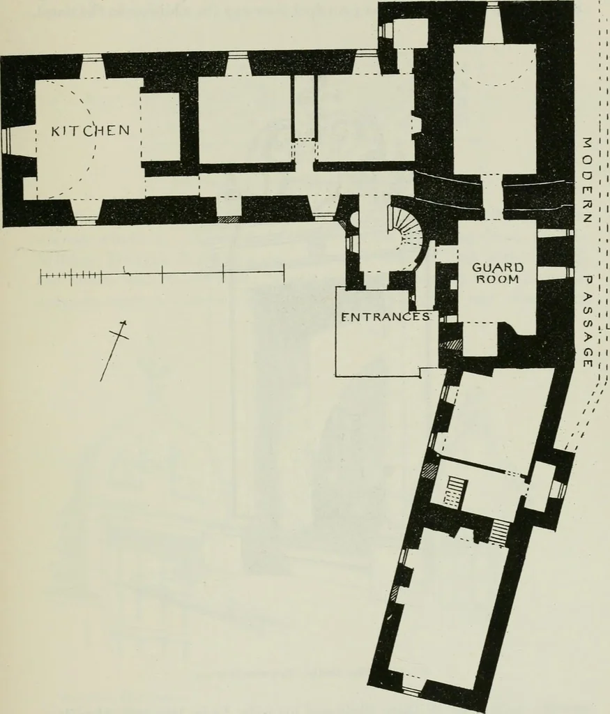 An illustration from The castellated and domestic architecture of Scotland, from the twelfth to the eighteenth century, 1887, leaf 258