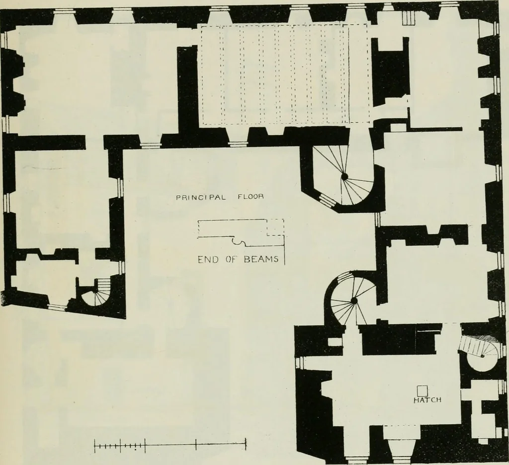 An illustration from The castellated and domestic architecture of Scotland, from the twelfth to the eighteenth century, 1887, leaf 264