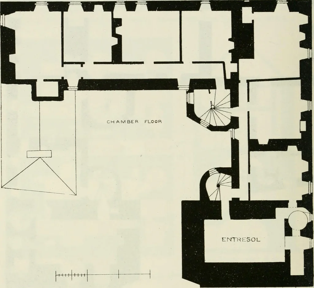 An illustration from The castellated and domestic architecture of Scotland, from the twelfth to the eighteenth century, 1887, leaf 265