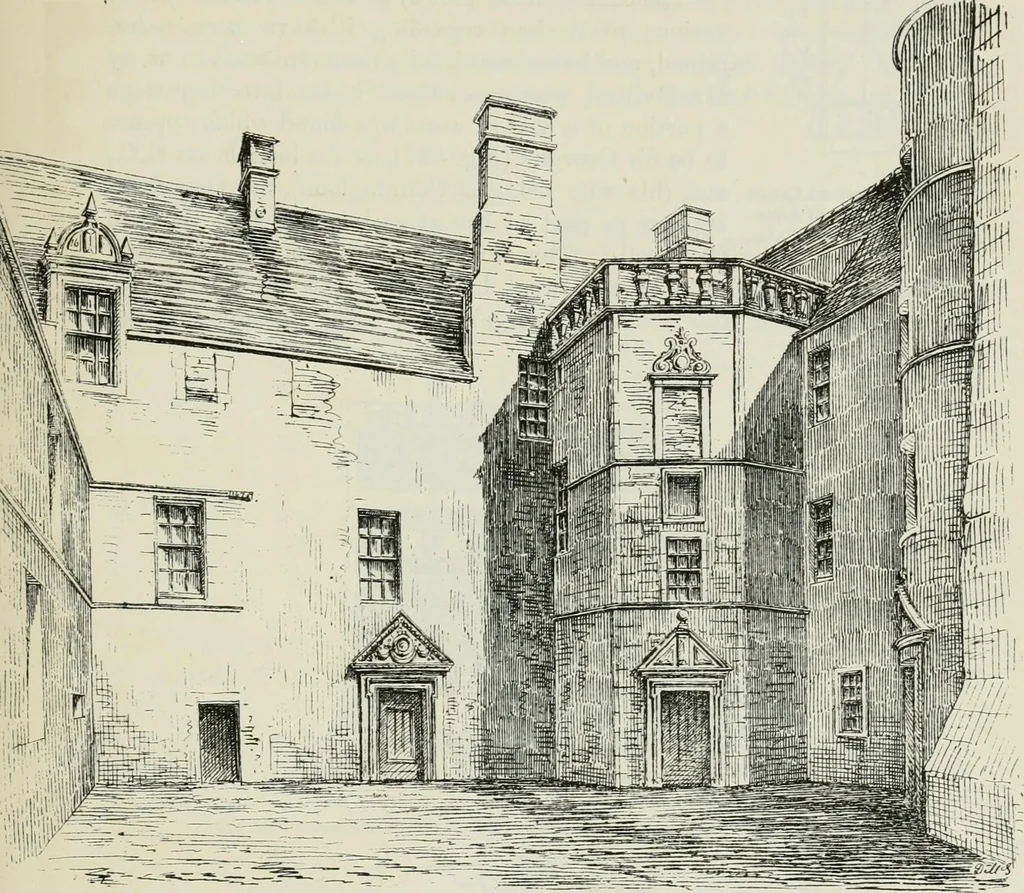 An illustration from The castellated and domestic architecture of Scotland, from the twelfth to the eighteenth century, 1887, leaf 266