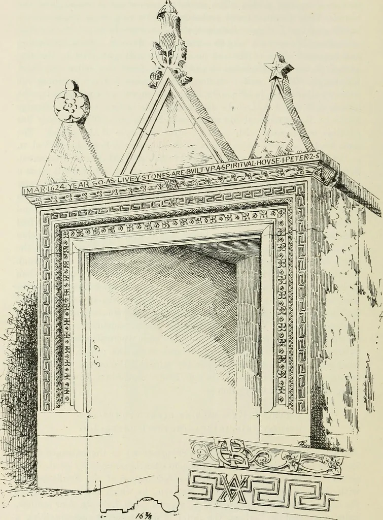 An illustration from The castellated and domestic architecture of Scotland, from the twelfth to the eighteenth century, 1887, leaf 27