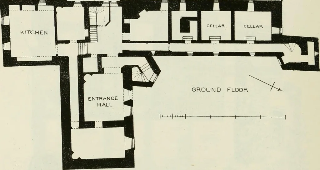 An illustration from The castellated and domestic architecture of Scotland, from the twelfth to the eighteenth century, 1887, leaf 273