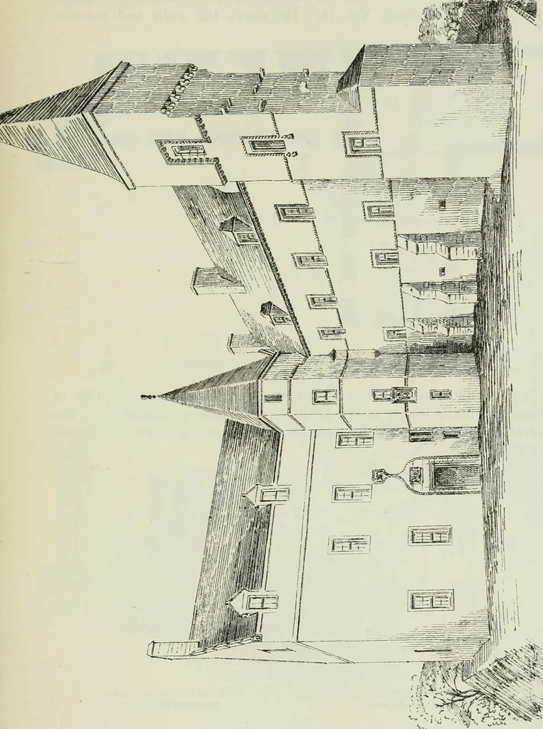 An illustration from The castellated and domestic architecture of Scotland, from the twelfth to the eighteenth century, 1887, leaf 274