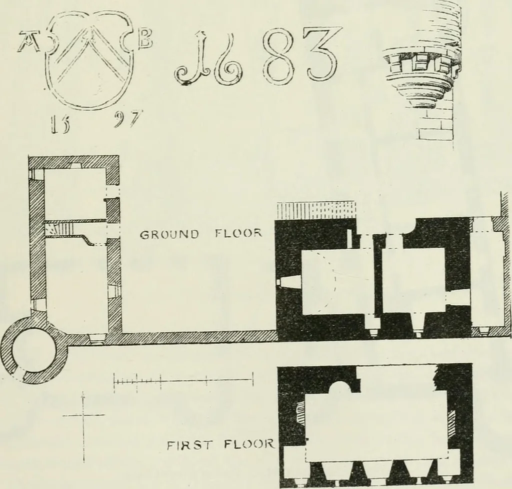 An illustration from The castellated and domestic architecture of Scotland, from the twelfth to the eighteenth century, 1887, leaf 286