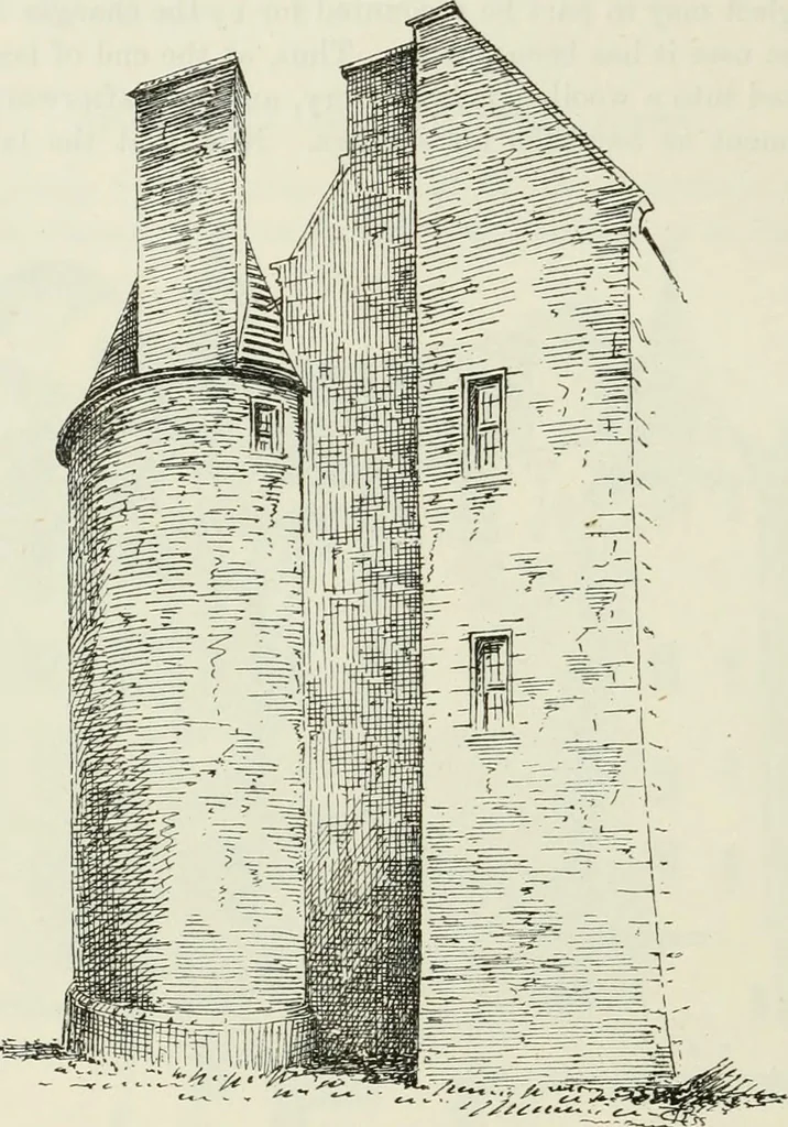 An illustration from The castellated and domestic architecture of Scotland, from the twelfth to the eighteenth century, 1887, leaf 289