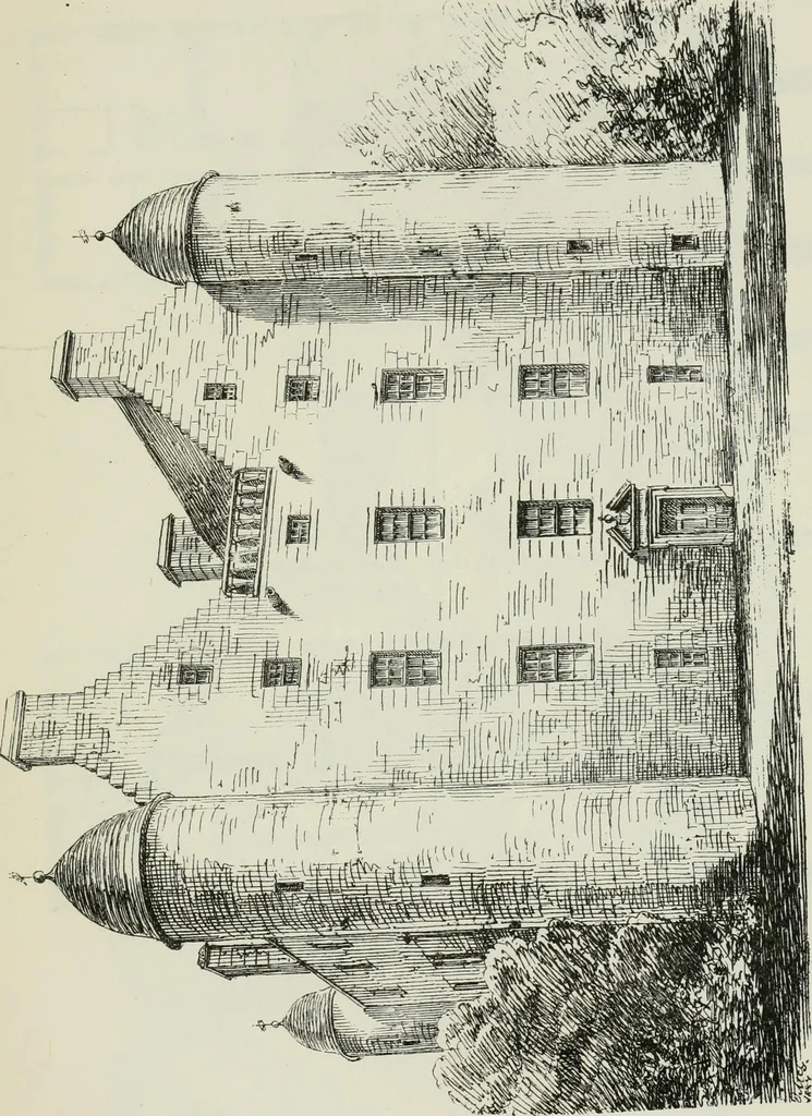 An illustration from The castellated and domestic architecture of Scotland, from the twelfth to the eighteenth century, 1887, leaf 296