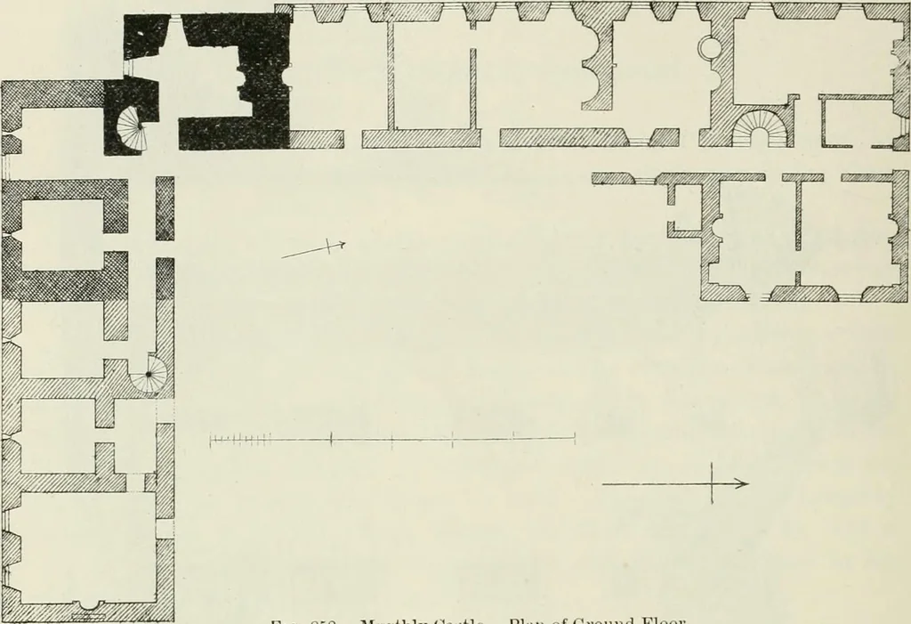 An illustration from The castellated and domestic architecture of Scotland, from the twelfth to the eighteenth century, 1887, leaf 297