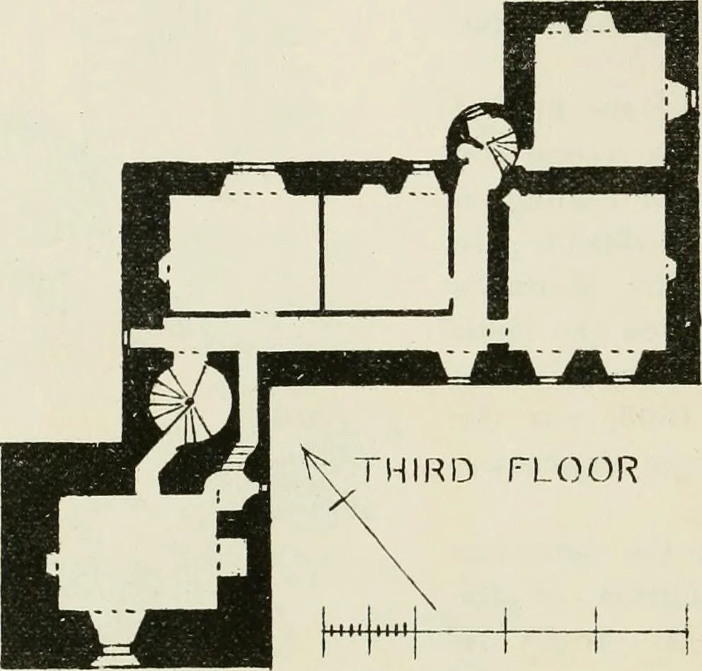 An illustration from The castellated and domestic architecture of Scotland, from the twelfth to the eighteenth century, 1887, leaf 31